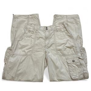 Women's Garage Khaki Cargo Pants Size Small